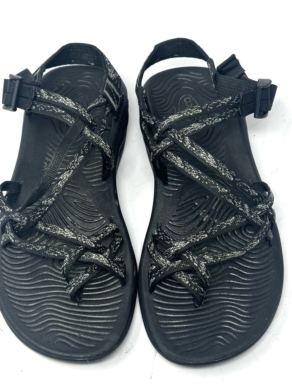 Chaco ZVOLV X2 Womens Size 10 Black Toe Loop Sport Sandals